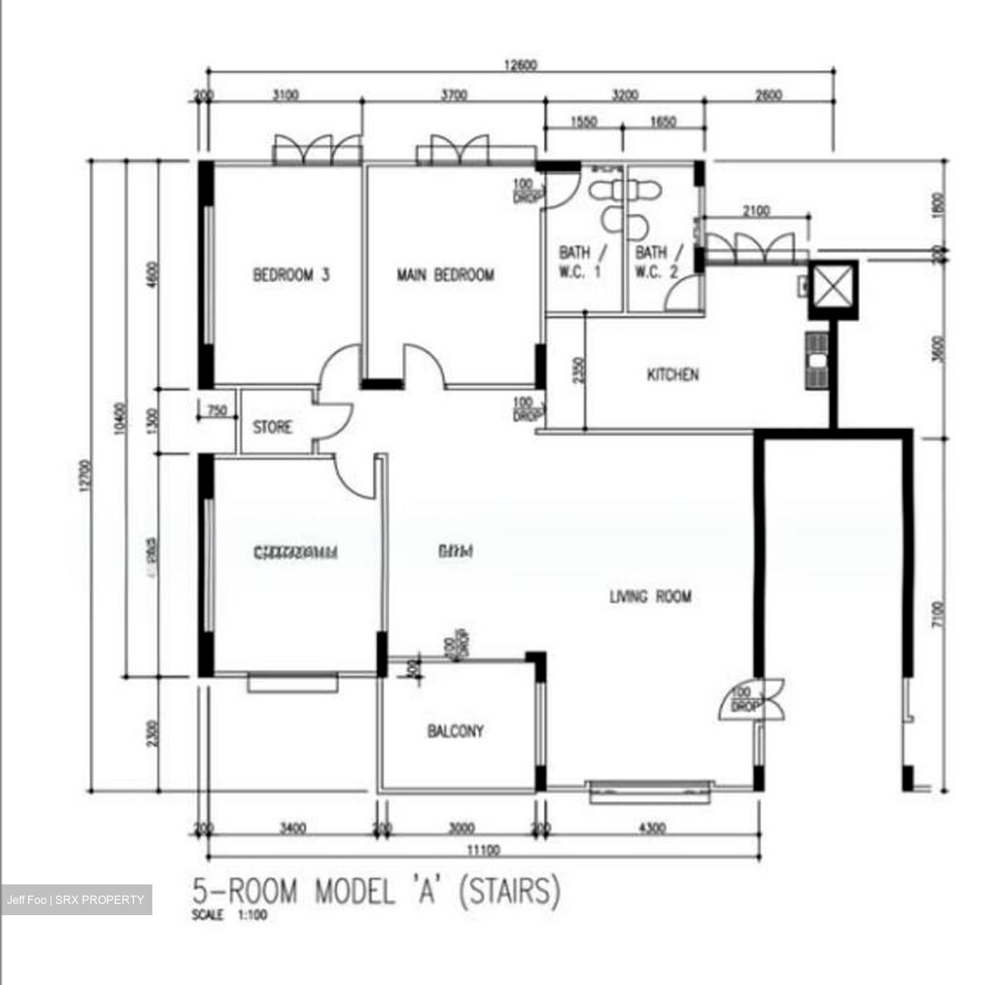 Blk 551 Jurong West Street 42 (Jurong West), HDB 5 Rooms #568099331